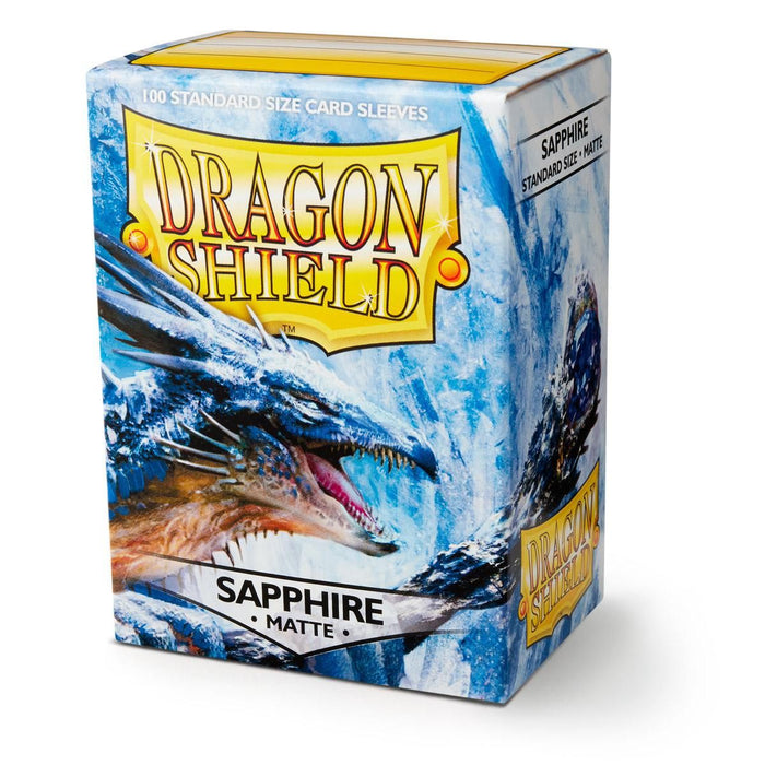 Dragon Shield: Standard 100ct Sleeves - Sapphire (Matte) - Just $8.95! Shop now at Retro Gaming of Denver