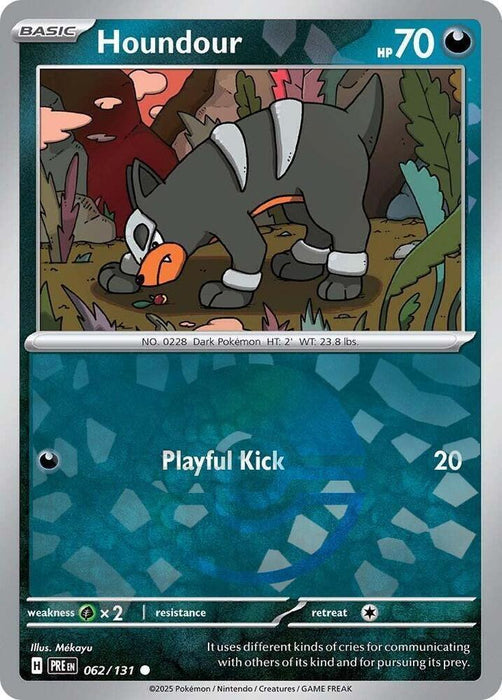 Houndour (062/131) (Poke Ball Pattern) [Scarlet & Violet: Prismatic Evolutions] - for just $0.15! 