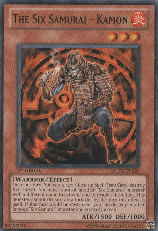 The Six Samurai - Kamon [LCGX-EN228] Common - for just $0.10! 