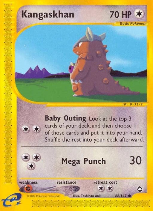 Kangaskhan (88/147) [Aquapolis] - for just $4! 