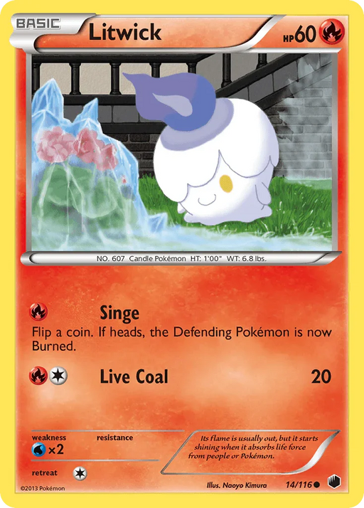 Litwick (14/116) [Black & White: Plasma Freeze] - for just $0.15! 