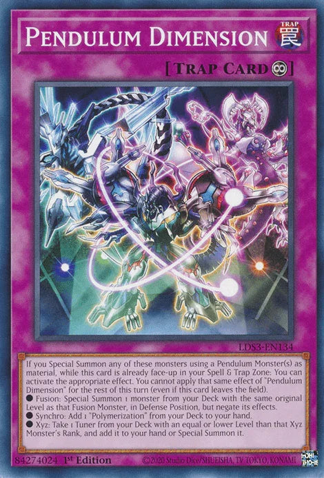 Pendulum Dimension [LDS3-EN134] Common - for just $0.10! 