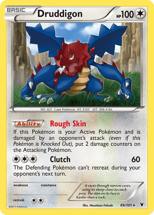 Druddigon (89/101) [Black & White: Noble Victories] - for just $0.25! 