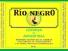 Vintage Beer Rio Negr0 Bottle Single Self Adhesive Label - License and Royalty Free for Film Use - for just $3! 