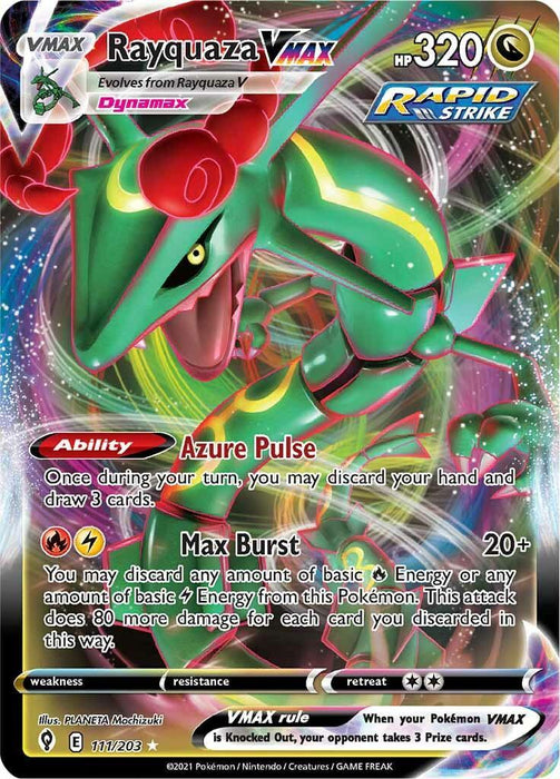 Rayquaza VMAX (111/203) [Sword & Shield: Evolving Skies] - for just $5.75! 