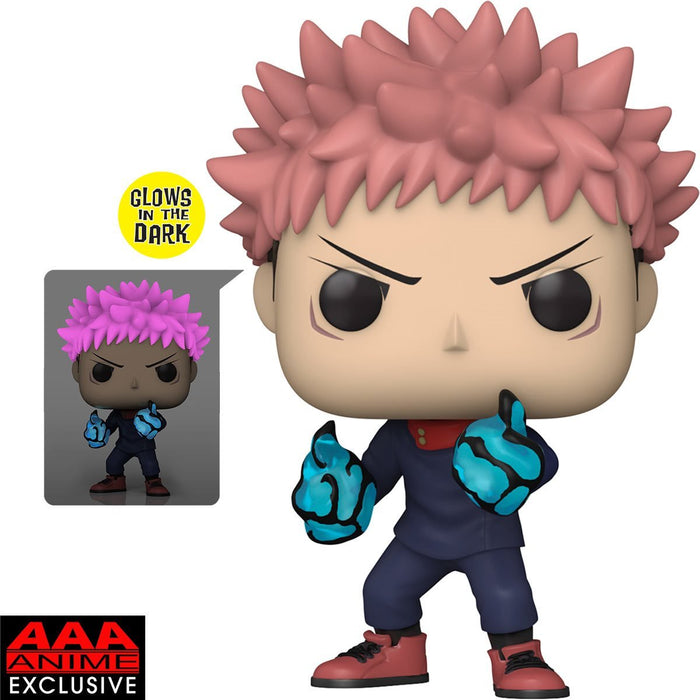 Jujutsu Kaisen Yuji Itadori Divergent Fist Glow-in-the Dark Funko Pop! - AAA Anime Exclusive - for just $17.95! 