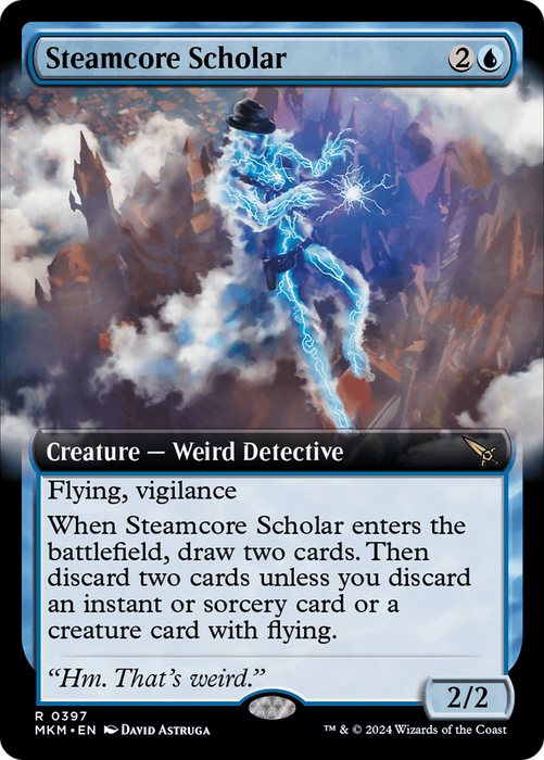 Steamcore Scholar (MKM-397) - Murders at Karlov Manor: (Extended Art) - for just $0.12! 