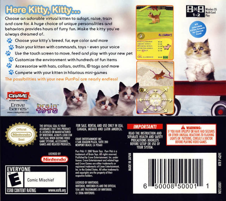 Purr Pals – Nintendo DS (DS) - for just $8.99! 