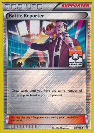 Battle Reporter (88/111) (League Promo) [XY: Furious Fists] - for just $0.40! 