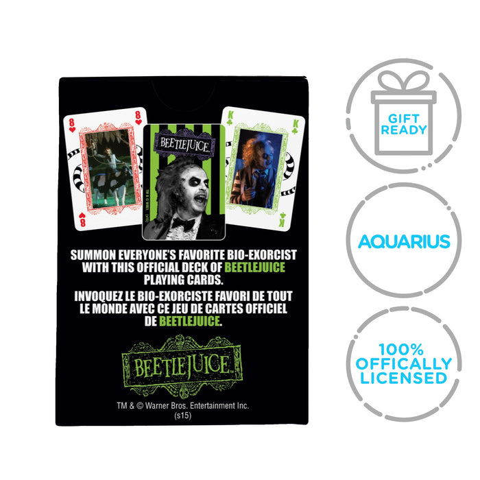 Aquarius Playing Cards: Beetlejuice - for just $6.99! 