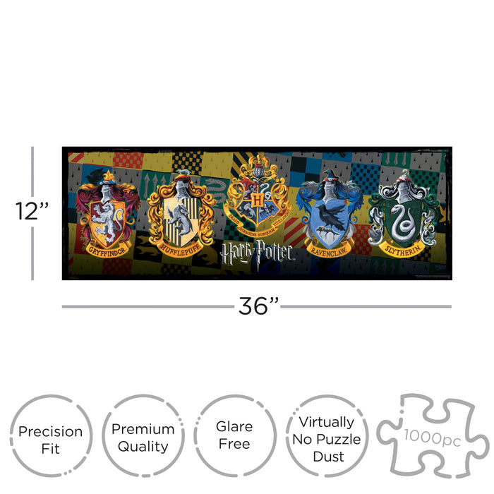 Aquarius Puzzles: Harry Potter Crests - for just $19.99! 