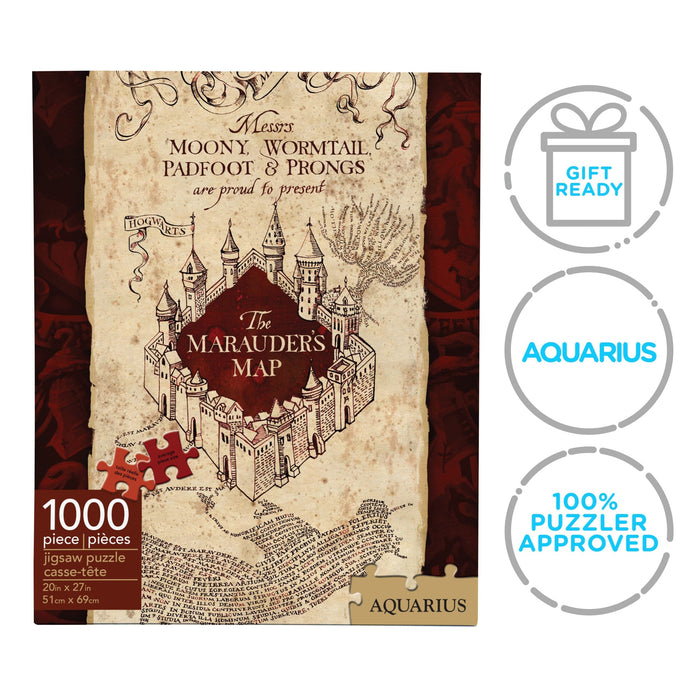 Aquarius Puzzles: Harry Potter Marauders Map - for just $19.99! 
