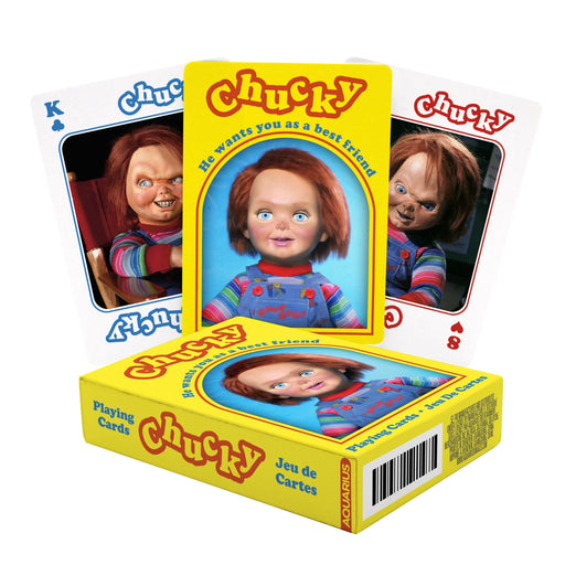 Aquarius Playing Cards: Chucky - for just $6.99! 