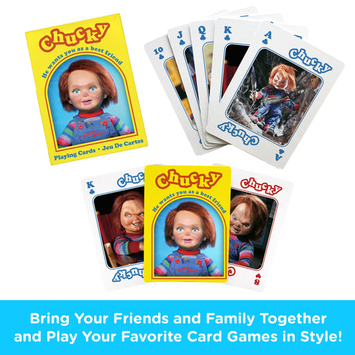 Aquarius Playing Cards: Chucky - for just $6.99! 