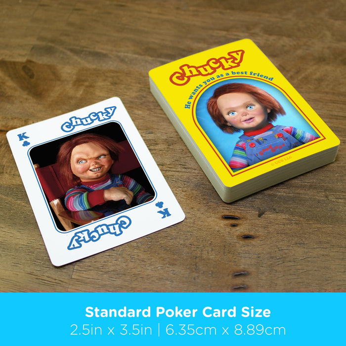 Aquarius Playing Cards: Chucky - for just $6.99! 