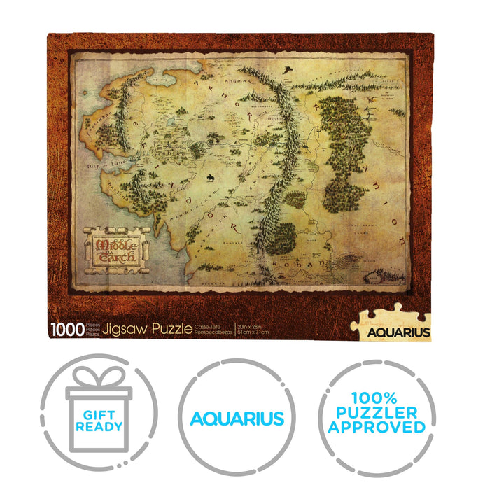 Aquarius Puzzles: The Hobbit Map - for just $19.99! 