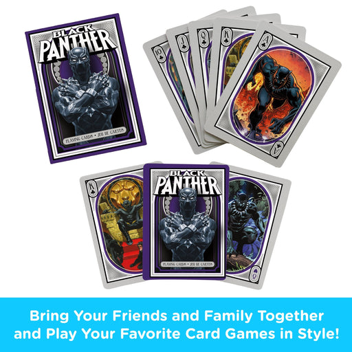 Aquarius Playing Cards: Marvel - Black Panther Nouveau - for just $6.99! 