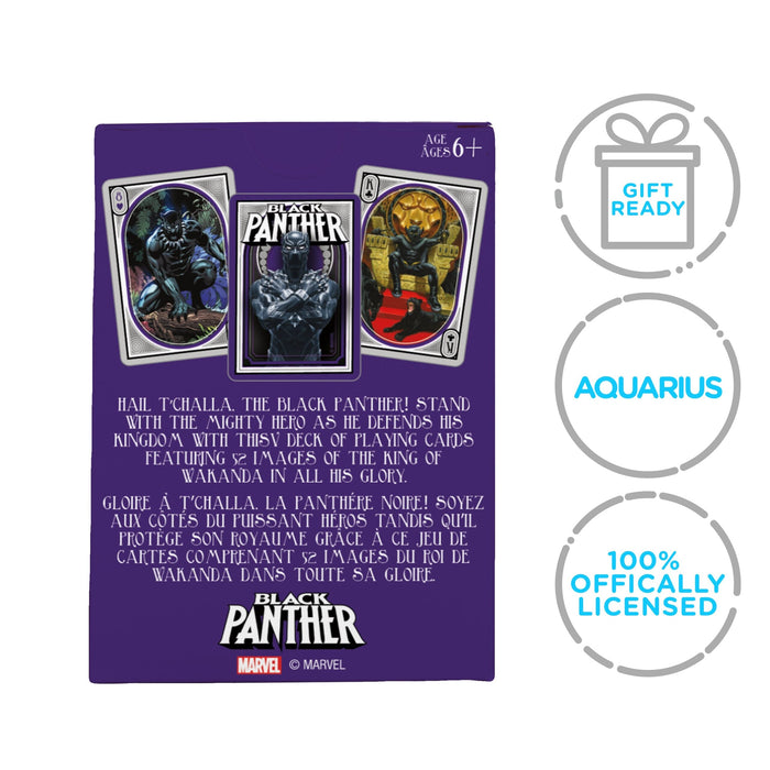 Aquarius Playing Cards: Marvel - Black Panther Nouveau - for just $6.99! 