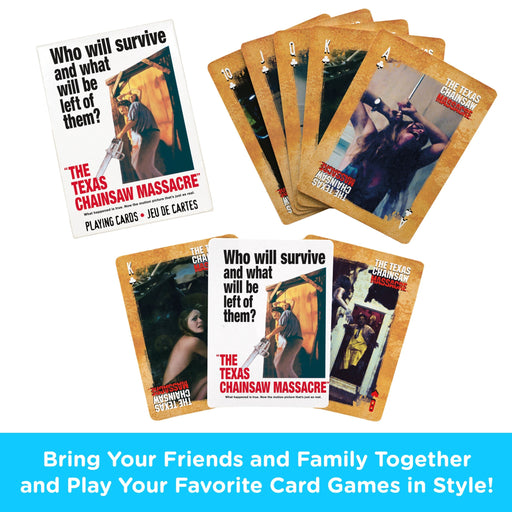 Aquarius Playing Cards: Texas Chainsaw Massacre - for just $6.99! 