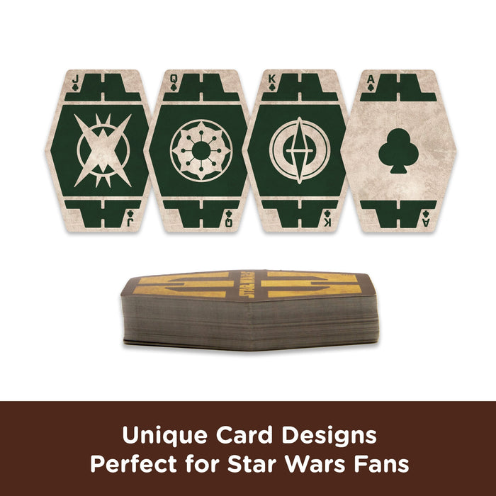 Aquarius Playing Cards: Star Wars - Sabacc Shaped Cards - for just $8.99! 