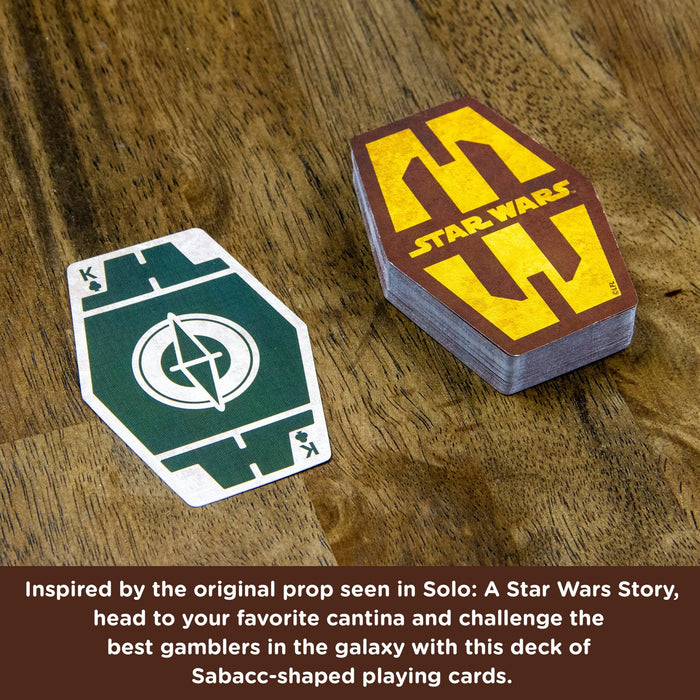 Aquarius Playing Cards: Star Wars - Sabacc Shaped Cards - for just $8.99! 