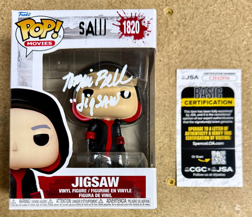 Tobin Bell Signed Saw Hooded Jigsaw Killer 2025 Funko Pop! #1820 - for just $175! 