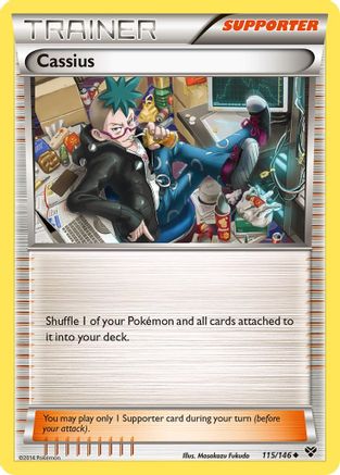 Cassius 115/146 - XY Base Set - for just $0.14! 