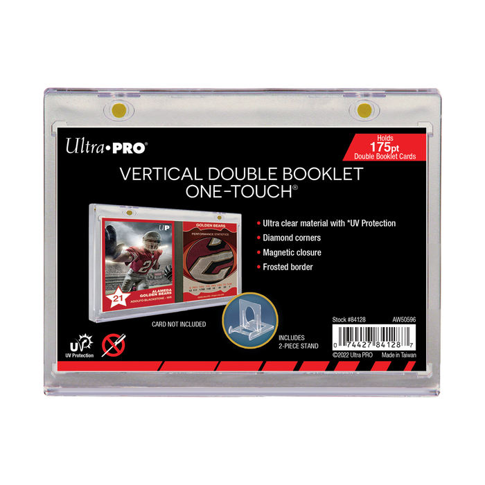 175PT Vertical Booklet Card UV ONE-TOUCH® Magnetic Holder - for just $14.99! 