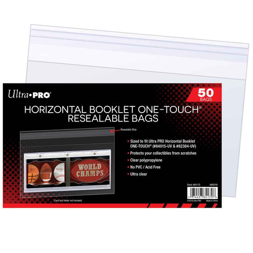 Horizontal Booklet ONE-TOUCH® Resealable Bags (50ct) - for just $4.99! 