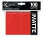 Ultra PRO: Standard 100ct Sleeves - Eclipse Matte (Apple Red) - Just $0! Shop now at Retro Gaming of Denver