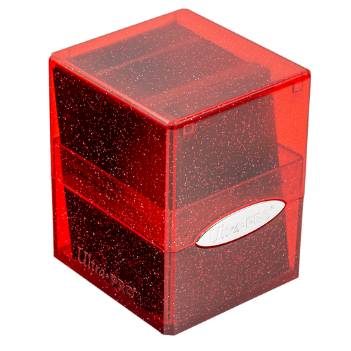 Ultra PRO: Satin Cube - Glitter Red - for just $0! 