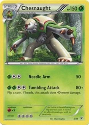 Chesnaught 005/39 - Kalos Starter Set - for just $0.73! 