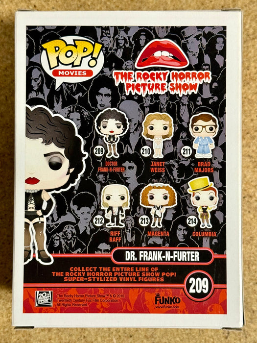 Tim Curry Signed Dr. Frank-N-Furter Rocky Horror Picture Show Funko Pop! #209 With JSA COA - for just $900! 
