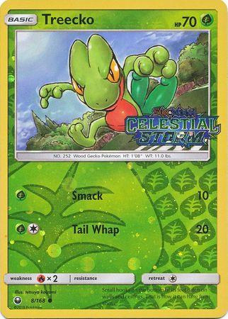 Treecko (8/168) (Toys R Us Exclusive) [Sun & Moon: Celestial Storm] - for just $18! 