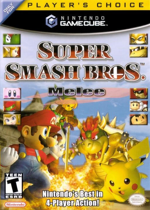 Super Smash Bros. Melee [Player's Choice] – GameCube (GC) - for just $75.99! 