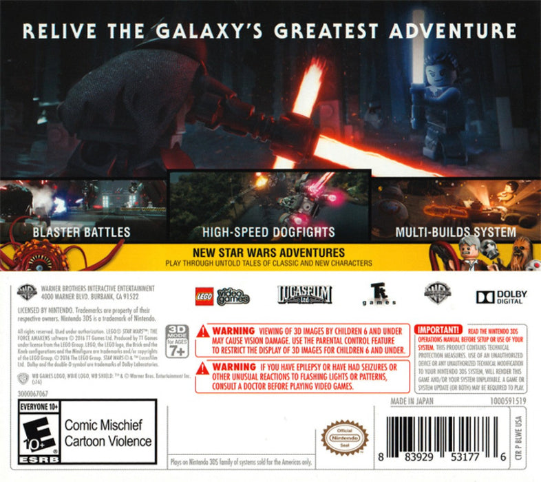 LEGO Star Wars: The Force Awakens  – Nintendo 3DS (3DS) - for just $0! 