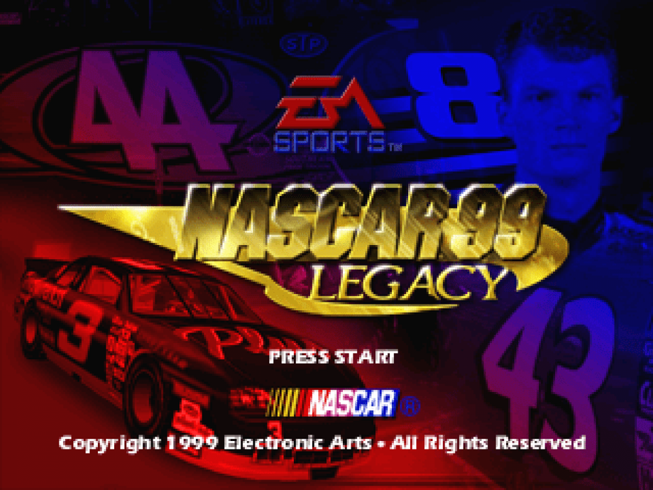 NASCAR 99 Legacy – PlayStation 1 (PS1) - for just $6.99! 