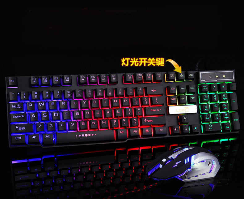 Industry gaming keyboard glowing usb cable gaming keyboard - for just $22.74! 