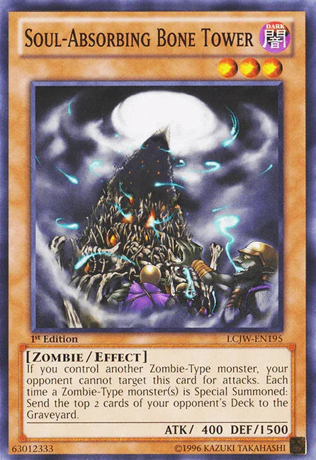 Soul-Absorbing Bone Tower [LCJW-EN195] Common - for just $0.40! 