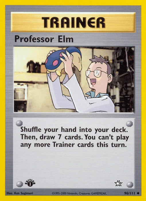 Professor Elm (96/111) [Neo Genesis 1st Edition] - for just $1.05! 