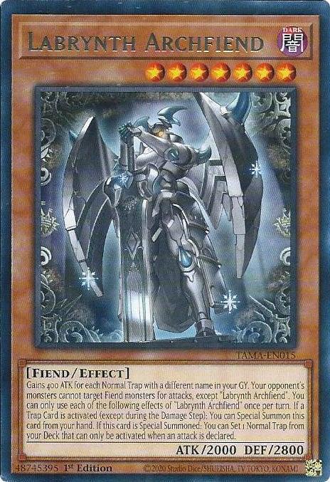 Labrynth Archfiend [TAMA-EN015] Rare - for just $0.10! 