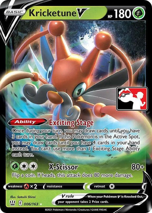Kricketune V (006/163) [Prize Pack Series One] - for just $1.45! 