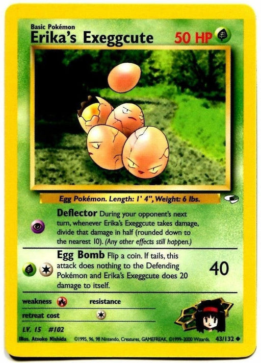 Erika's Exeggcute (43/132) [Gym Heroes Unlimited] - for just $0.70! 