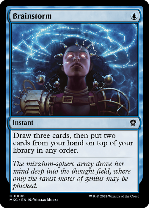 Brainstorm (MKC-096) - Murders at Karlov Manor Commander - for just $0.67! 