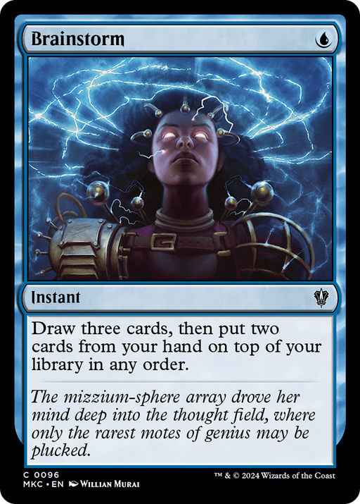 Brainstorm (MKC-096) - Murders at Karlov Manor Commander - for just $0.67! 