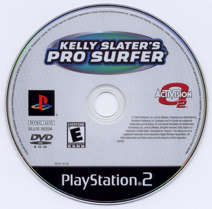 Kelly Slater's Pro Surfer – PlayStation 2 (PS2) - for just $9.99! 