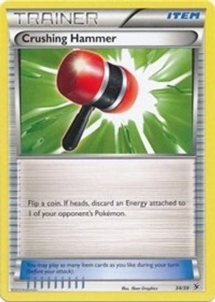Crushing Hammer 034/39 - Kalos Starter Set - for just $0.10! 