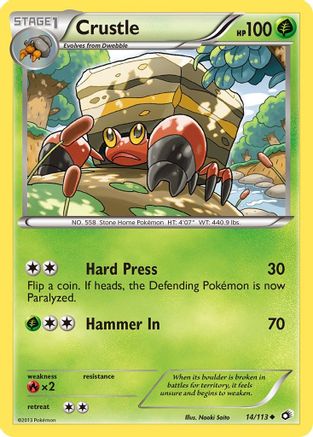 Crustle 014/113 - Legendary Treasures - for just $0.22! 