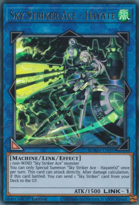 Sky Striker Ace - Hayate [MAMA-EN007] Ultra Rare - for just $0.30! 