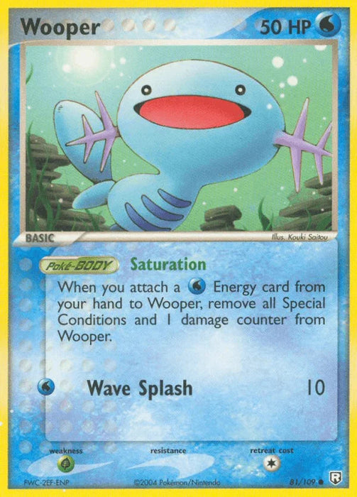 Wooper (81/109) [EX: Team Rocket Returns] - for just $1.45! 